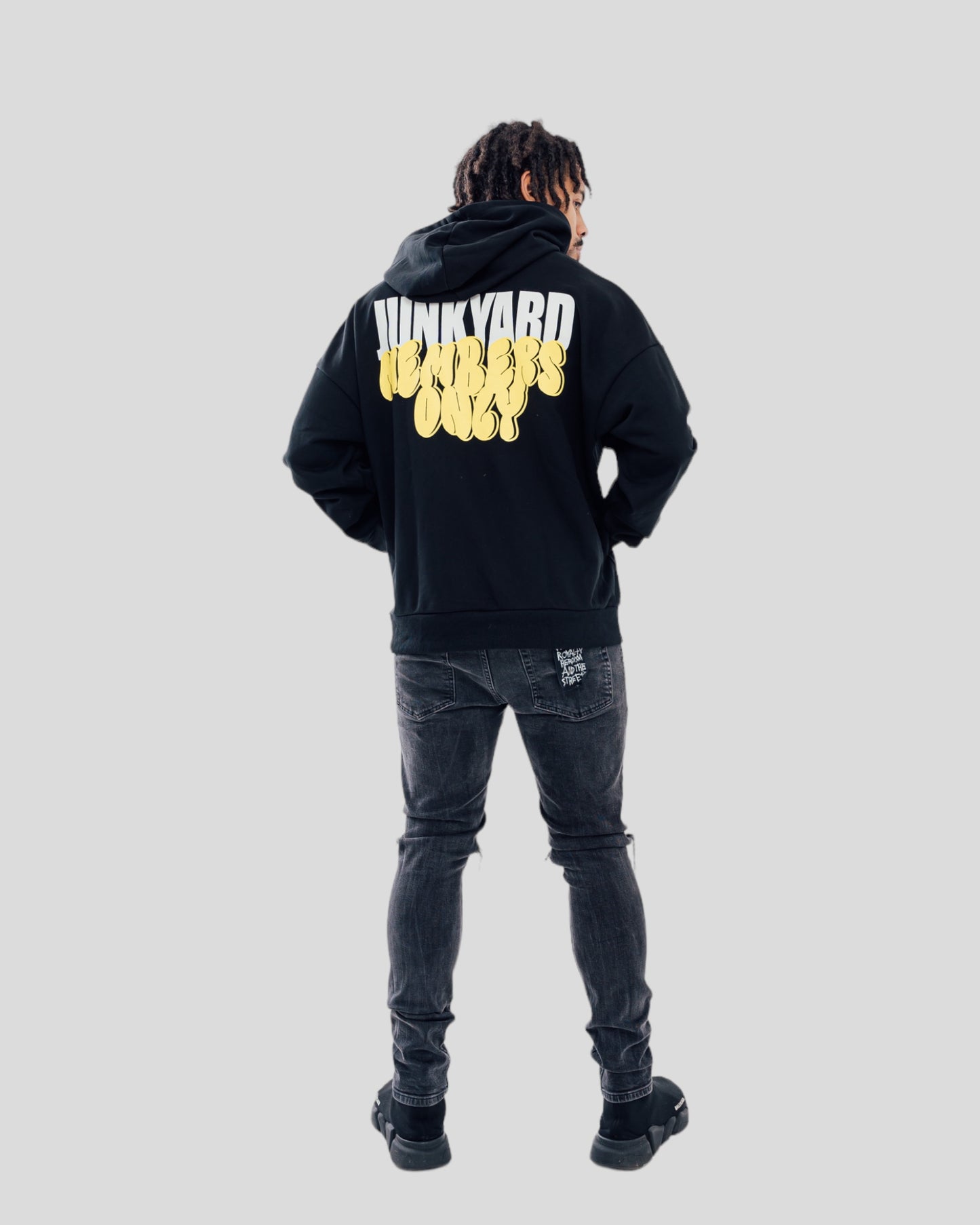 MEMBERS ONLY HOODIE YELLOW