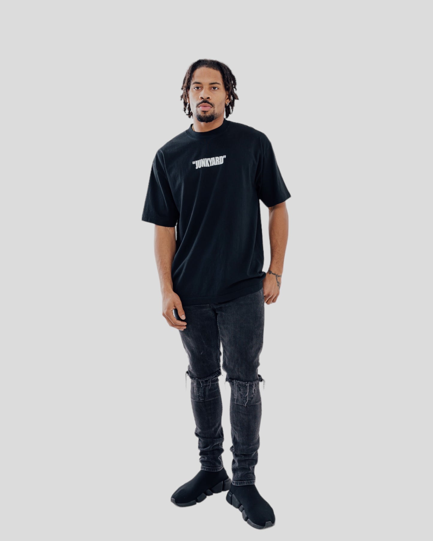 HUSTLERS TEE BLACK