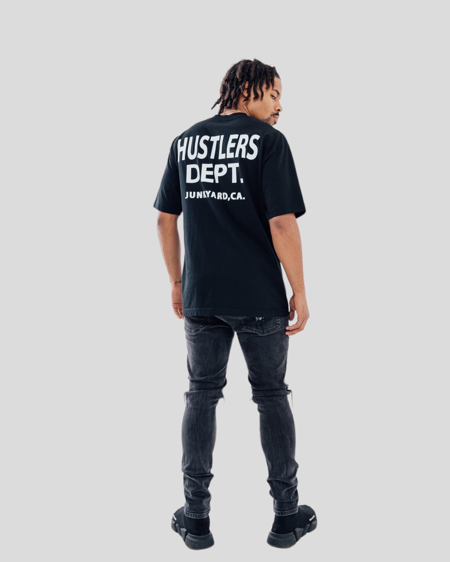 HUSTLERS TEE BLACK