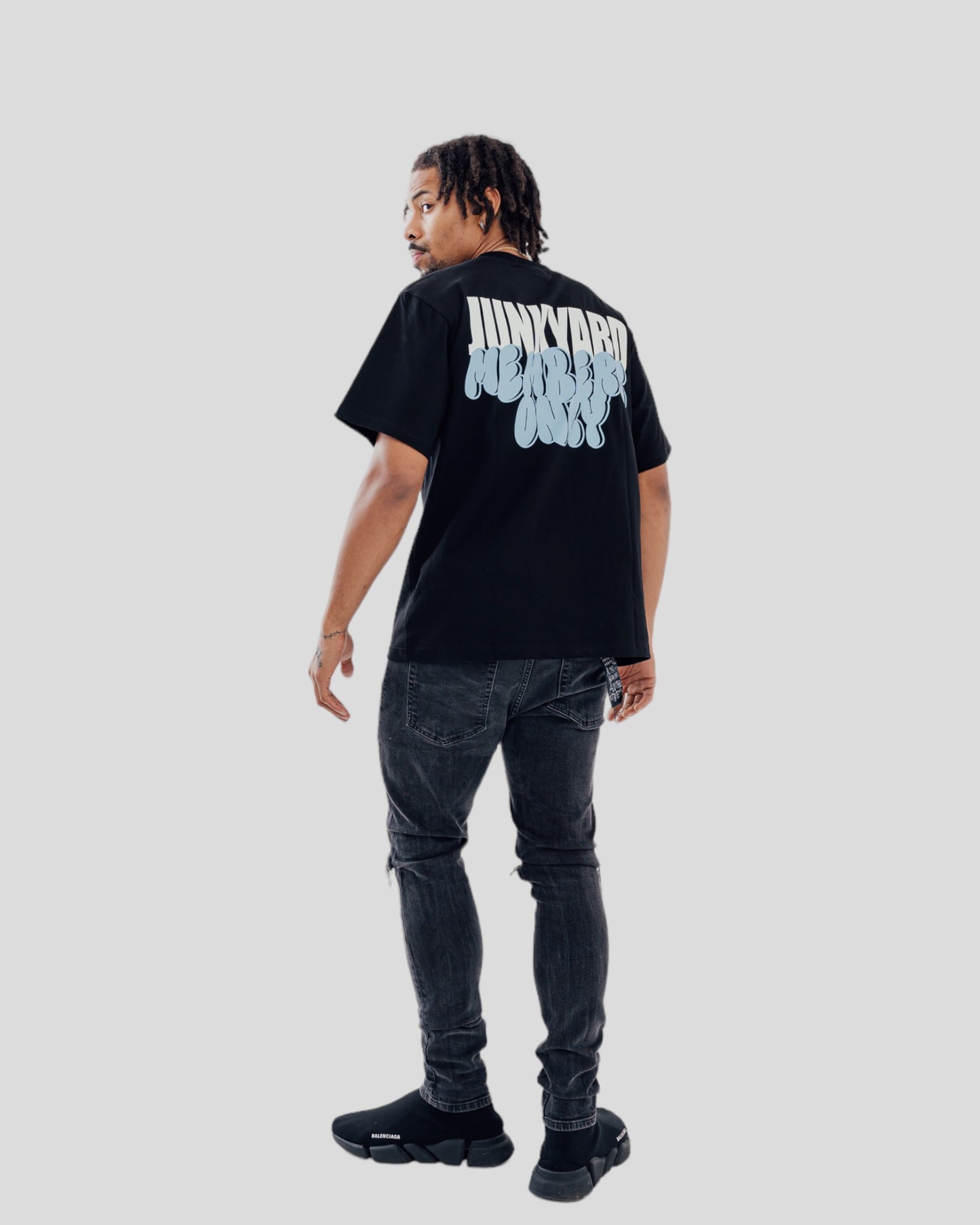 MEMBERS ONLY TEE BLUE