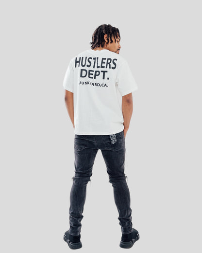 HUSTLERS TEE WHITE