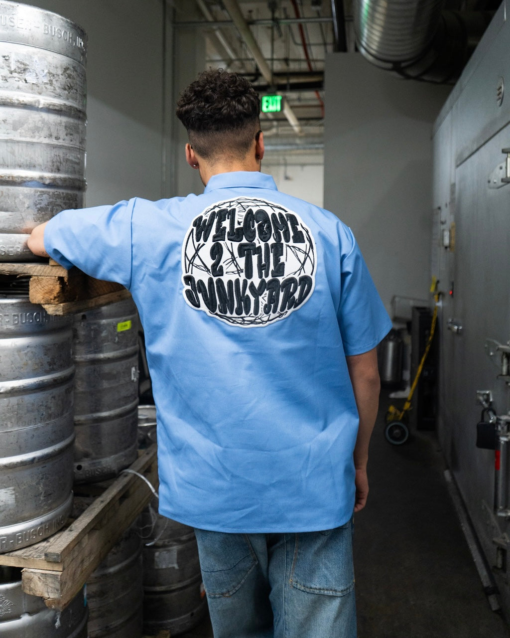 "JUNKYARD WORLD" WORKSHIRT