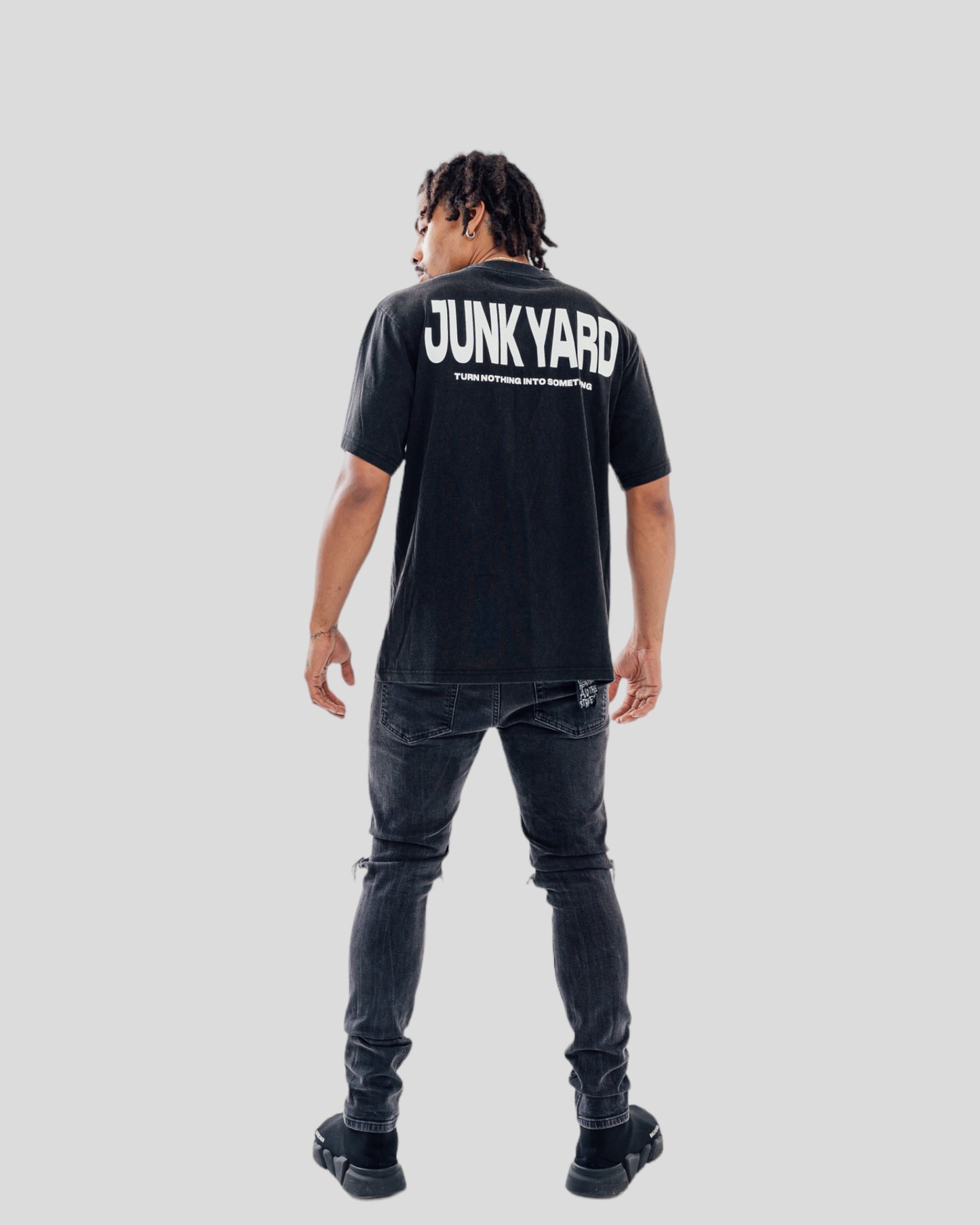 TN TEE WASHED BLACK